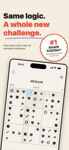 form9: Shape Sudoku Screenshot 2 of 8