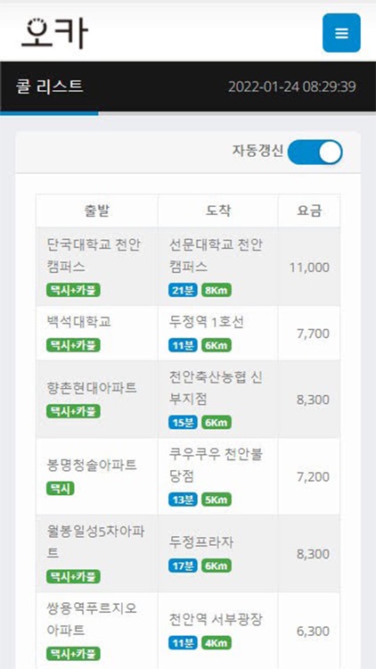 오카 드라이버 OCAR DRIVER