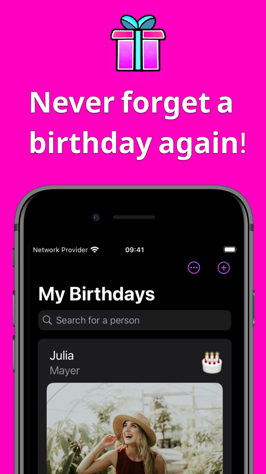 #1. Birthdayify (iOS) 由: CAN DELIL BOZKURT