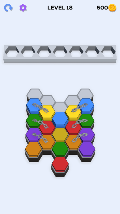 Hexagon Fit Match Screenshot