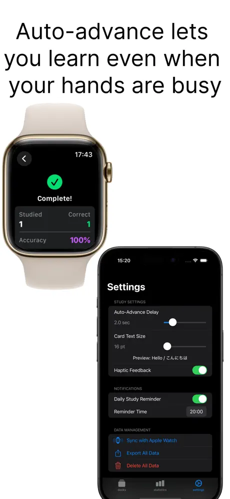 TangoWrist Watch Flashcards screenshot 2