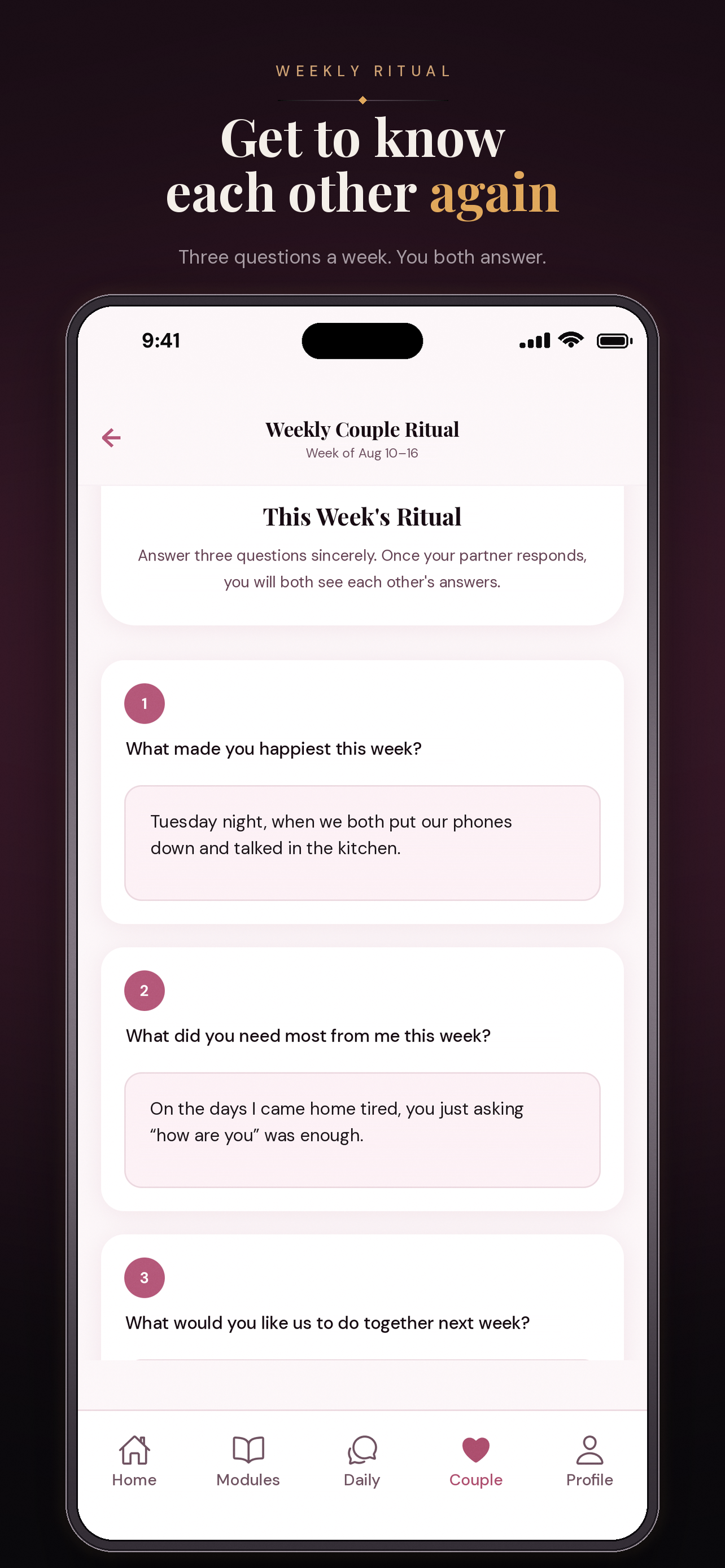 Couples Wellness: Blisswell screenshot 4