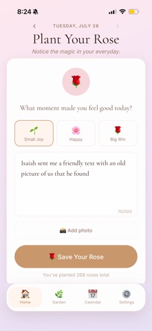 Daily Rose App screenshot 2