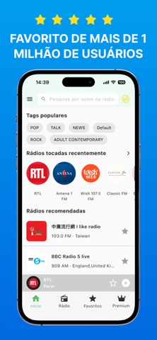 Radio FM: Rádios do Mundo Todo iPhone screenshot 7