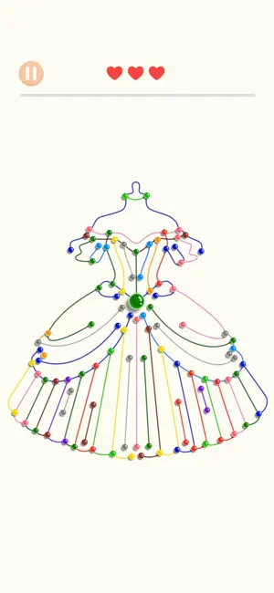 Line Tangle - Dots Jam Escape screenshot 2