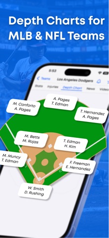 Sports Alerts iPhone screenshot