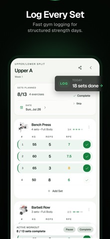 IronFlow: Gym Strength Tracker Screenshot 3 of 9