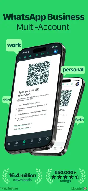 Messenger Multi Business iPhone screenshot 1