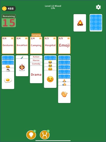 Word Solitaire: Card Games iPad screenshot