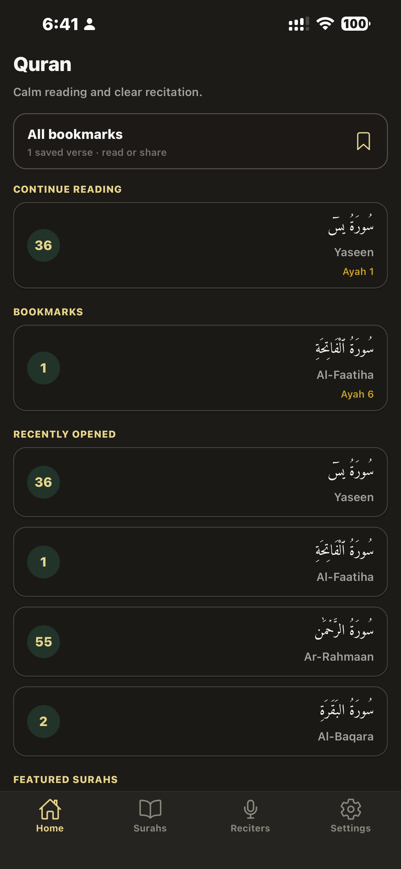 Quran Reciters screenshot 3