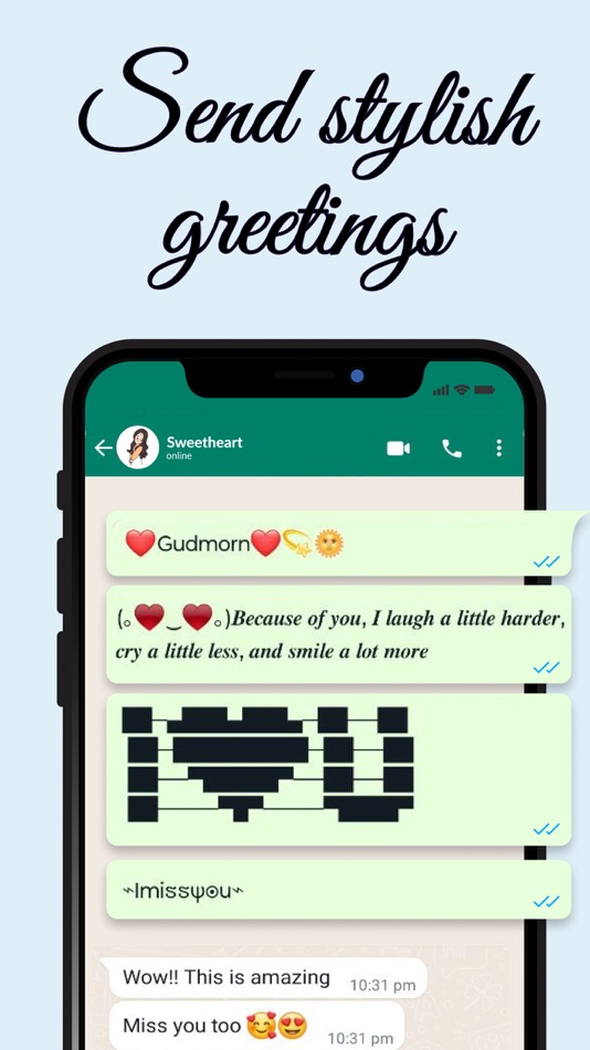 #5. Stylish Text: Font Style App (iOS) 由: Ankit Seth