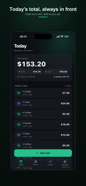 Kachi: Daily Sales Tracker screenshot 1