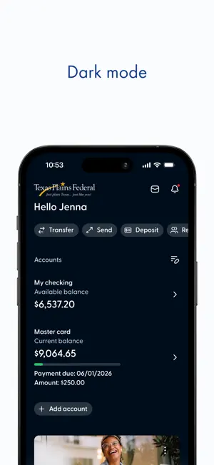 Texas Plains FCU screenshot 2