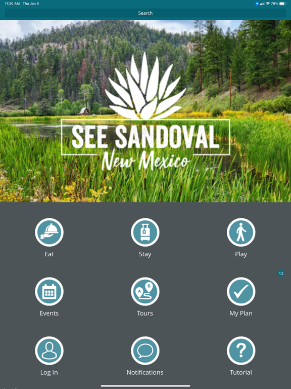 See Sandoval iPad screenshot 1 - Travel app