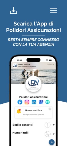 Polidori Assicurazioni screenshot