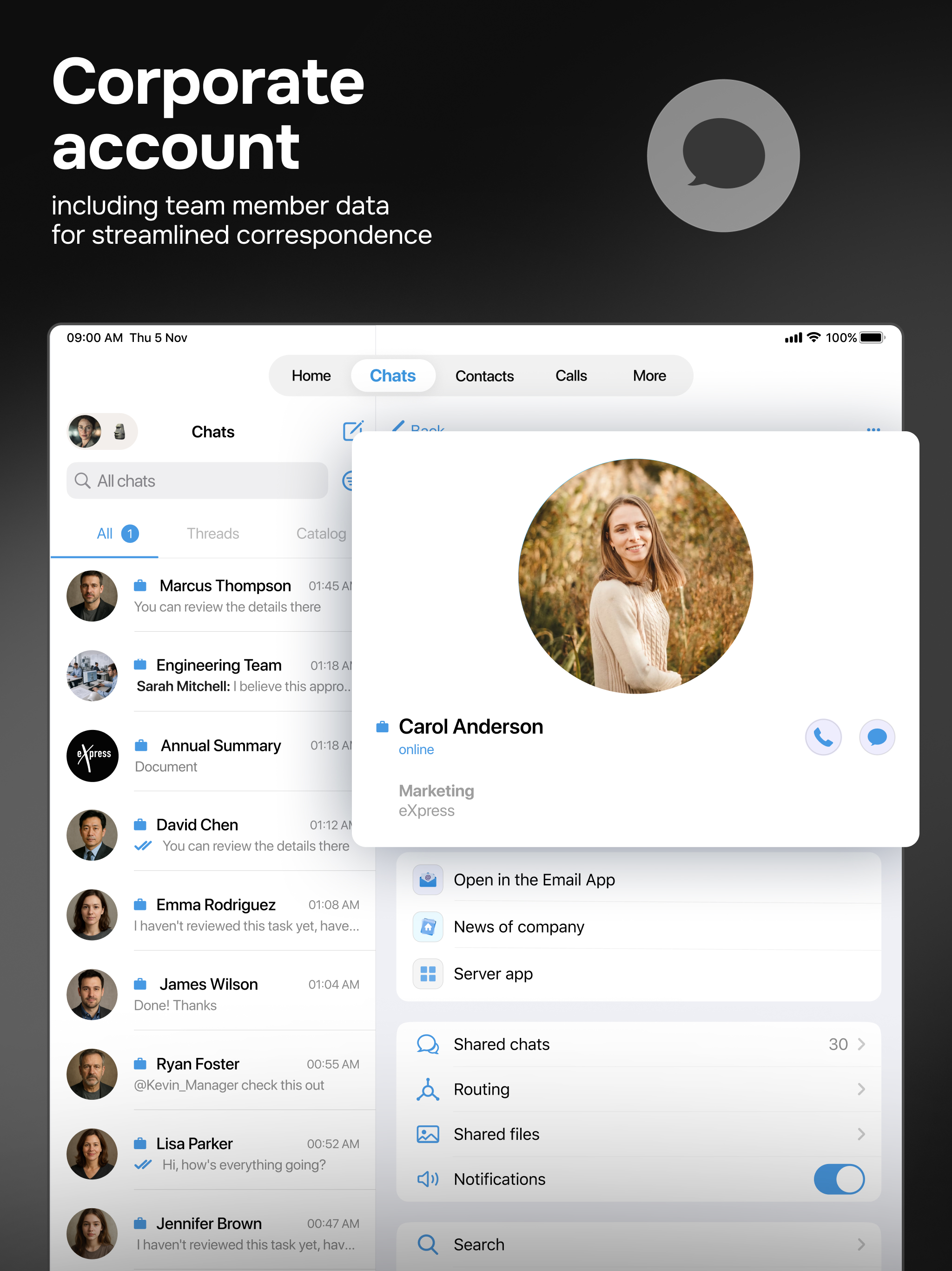 eXpress: Enterprise Messaging screenshot 10