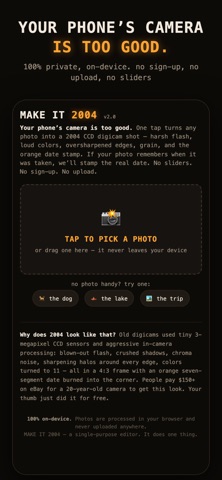 Make It 2004: Digicam Filter Screenshot 3 of 3