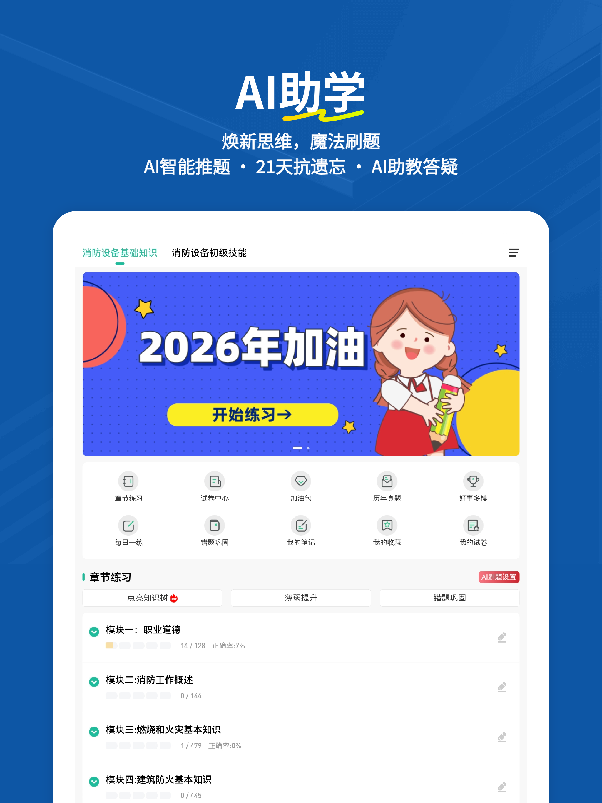 消防设施操作员练题狗-消防设施操作员考试真题库