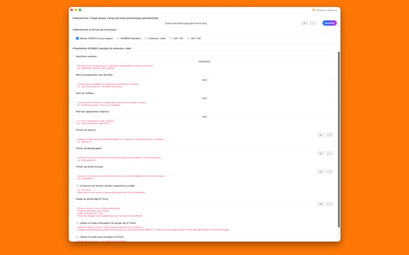 Screenshot #3 pour Convert DMG to ISO Pro