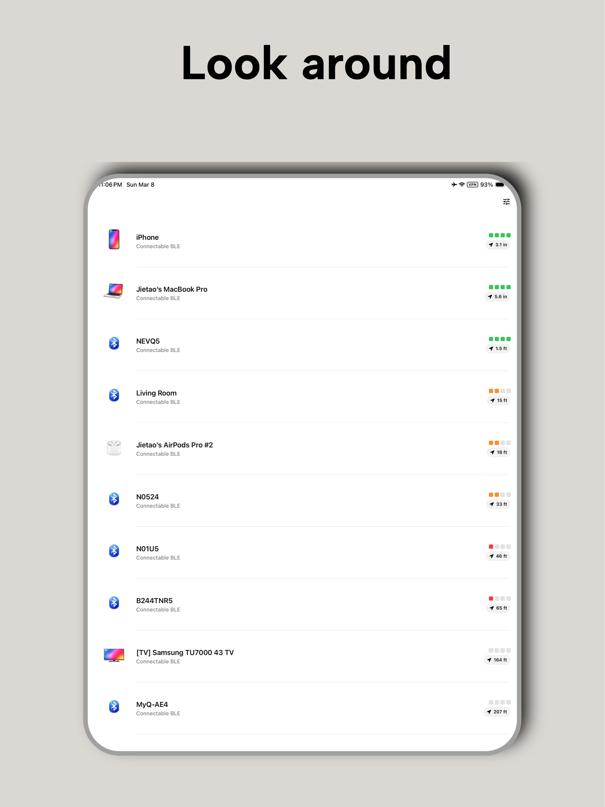 Bluetooth Finder and Locator screenshot 5
