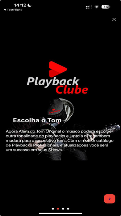Playback Clube Screenshot