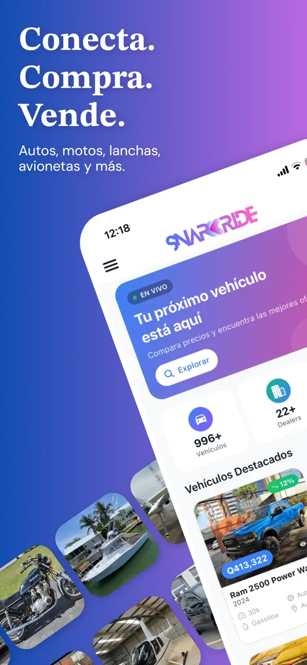 Screenshot #1 pour SnapRide: Conectando Vehículos