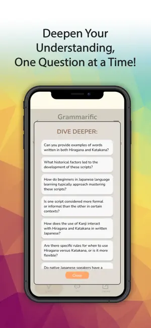 Grammarific: Japanese Grammar screenshot 4