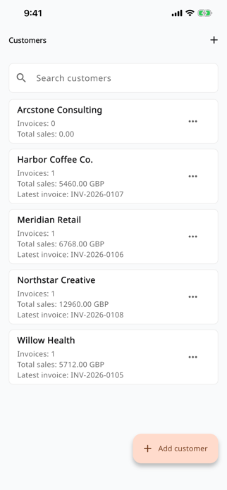 Fatortak: Invoice Maker Screenshot 7 of 10