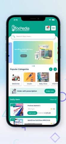 RxPedia - Aap Ki Apni Pharmacy screenshot