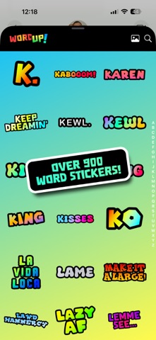 Word Up! - Fun Stickers Screenshot 5 of 6