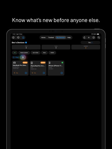 Mevolit - OneStop iOS Updates App Store screenshot 5
