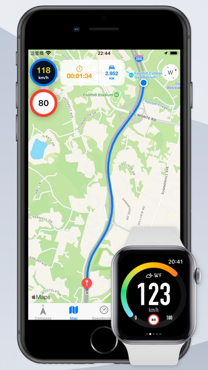 Speedometer GPS & Compass screenshot-3
