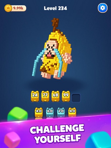 Shoot It 3D: Voxel Puzzle iPad screenshot
