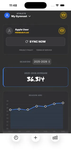Chalk: Gymnastics Tracker screenshot 3