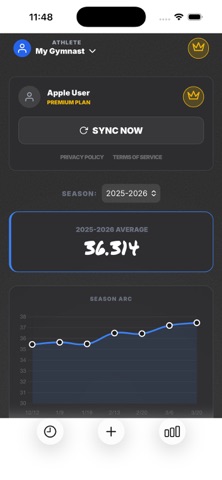 Chalk: Gymnastics Tracker Screenshot 3 of 6