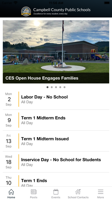 Campbell County Public Schools Screenshot