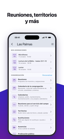 Asistente de Ministerio 2 iPhone screenshot 7