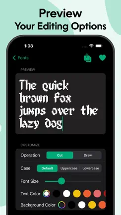 Font Space for Cut Machines iPhone image 4