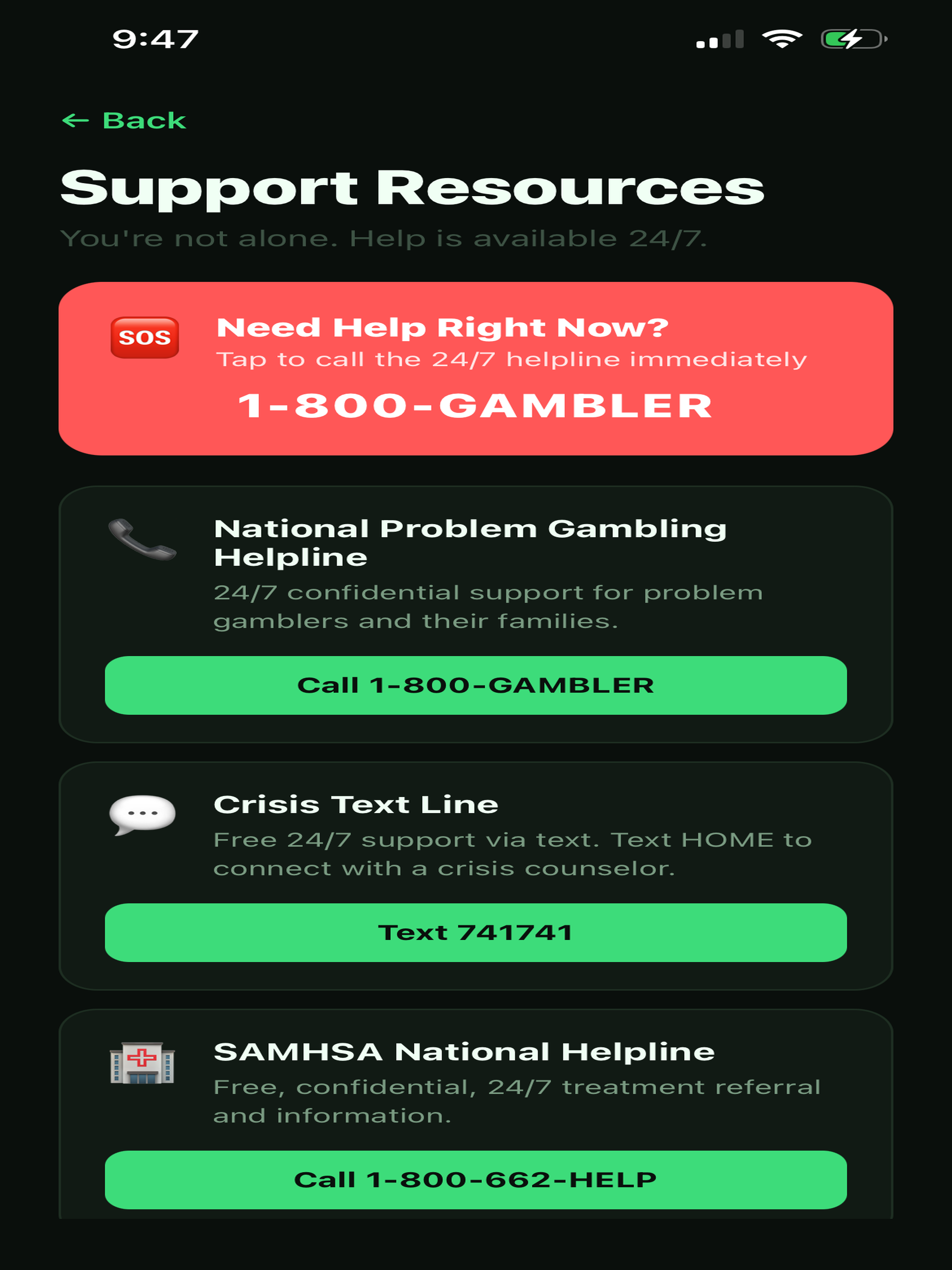 Recovo: Quit Gambling & Block screenshot 12