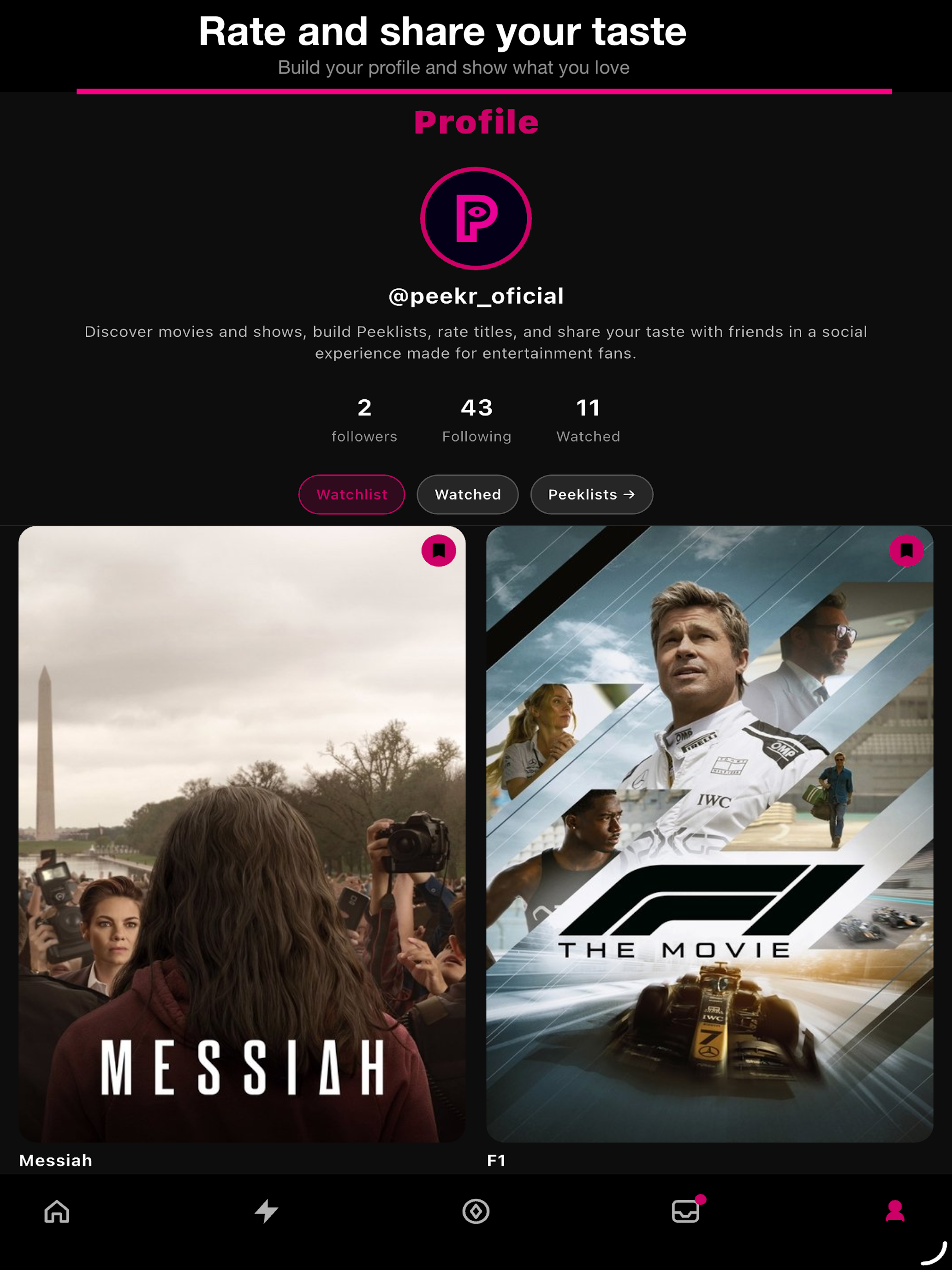 Peekr: DIscover what to watch screenshot 9