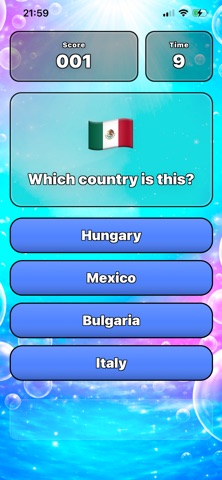 Bubblehead Quiz screenshot