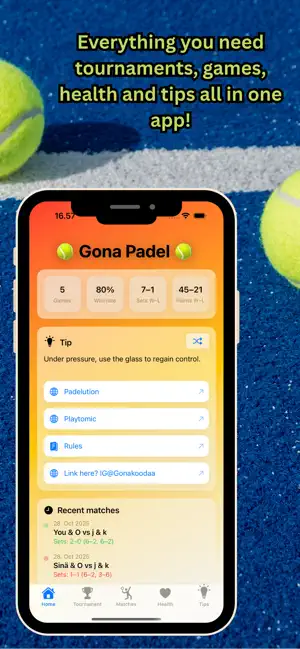 Gona Padel screenshot 1