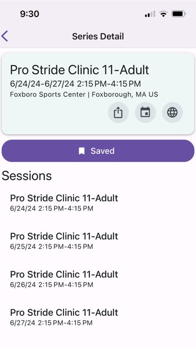 IceTime Mobile Screenshot