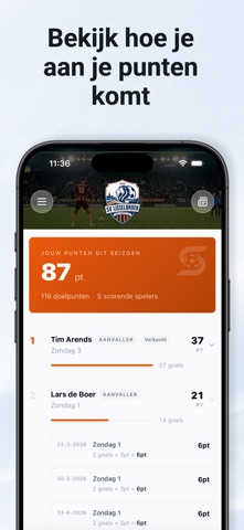 SpitsenSpel iPhone screenshot 8
