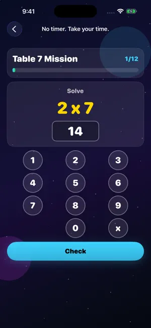 Times Tables Quiz: Multiply screenshot 1