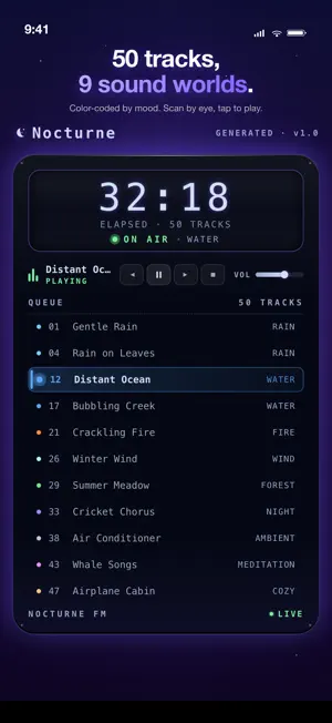 Nocturne FM screenshot 2