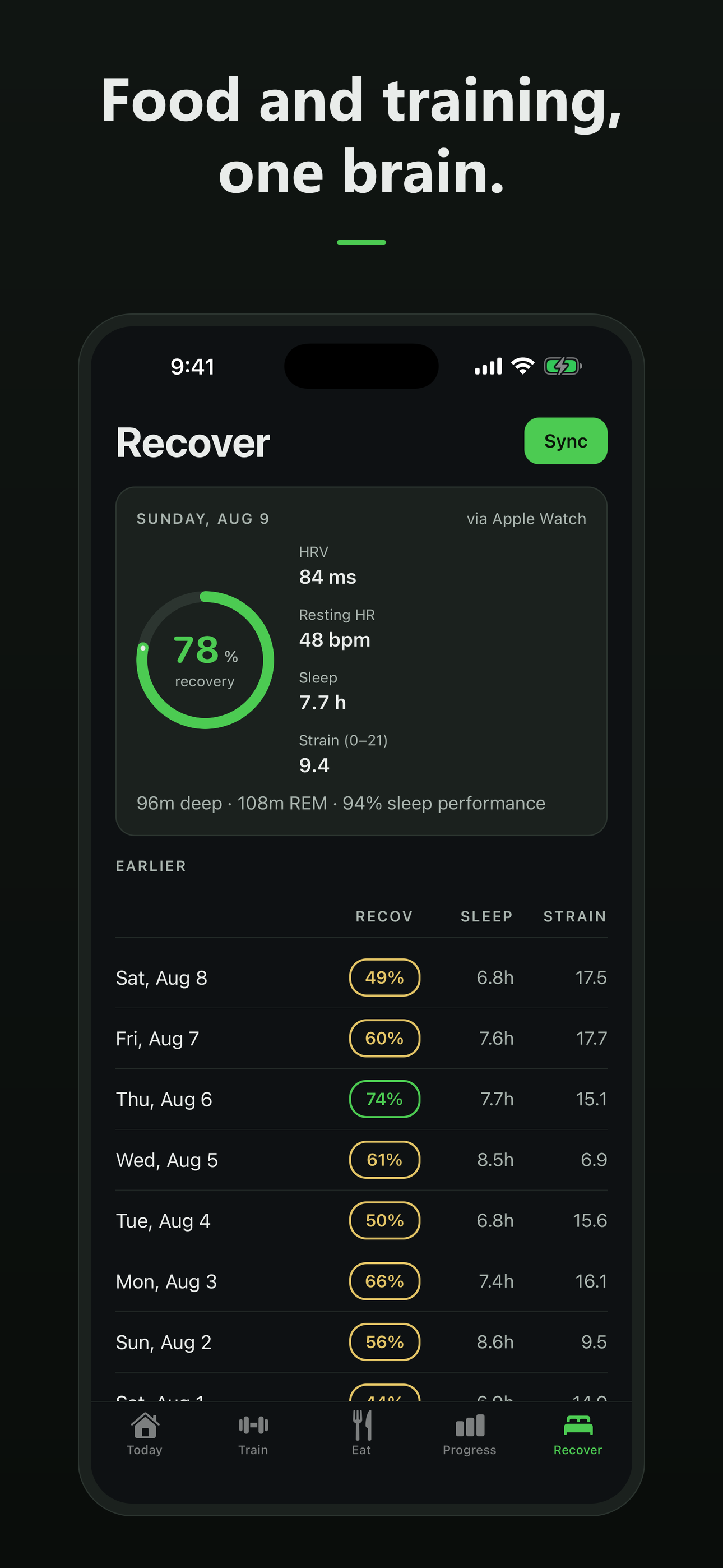 Recomp Coach: Gym & Macros screenshot 2
