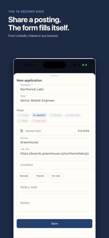 Applied: Application Tracker Screenshot 2 of 5