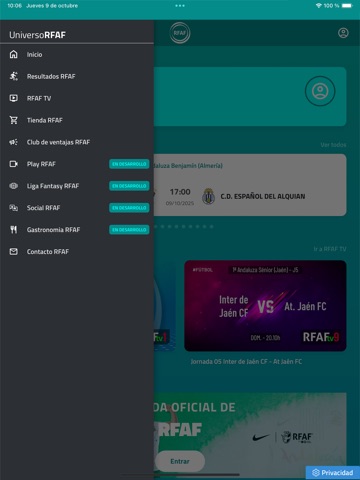 Universo RFAF iPad screenshot 3