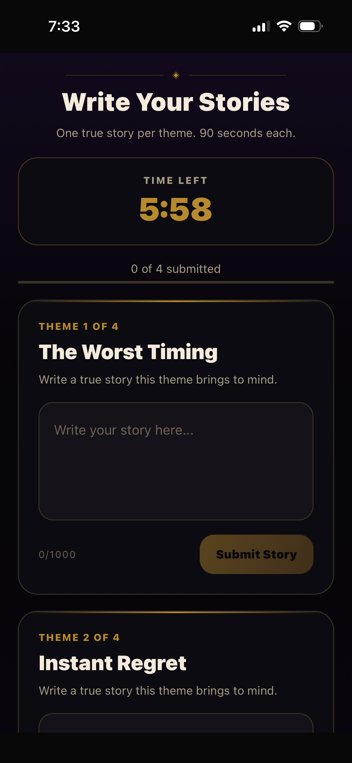 StoryBlind screenshot 3
